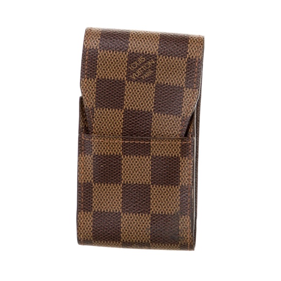 LOUIS VUITTON CIGARETTE CASE DAMIER EBENE - Picture 2 of 4